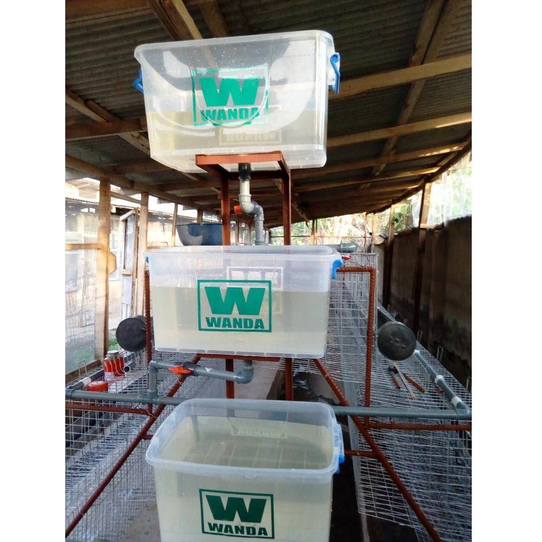 Local Plastic Water Tank For Poultry Pen/Battery Cage (25 Litres)