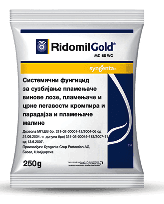 Ridomil Gold Fungicide (Syngenta Brand | 250g Bottles | 50g Sachets)