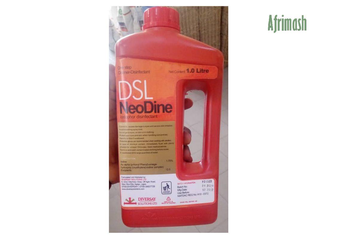 DSL NeoDine | Lodophor Disinfectant | 1 Litre