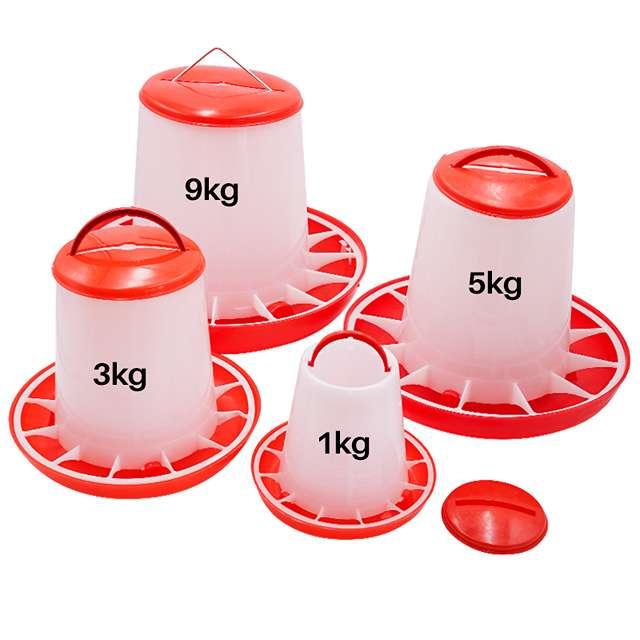 Poultry Feeders - IVK | 1.5kg, 5kg, 6kg, 12kg