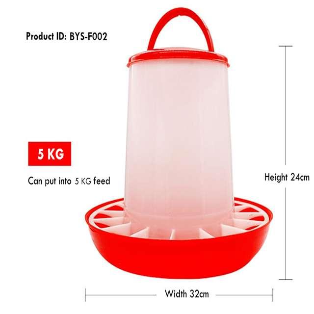 Poultry Feeders - IVK | 1.5kg, 5kg, 6kg, 12kg