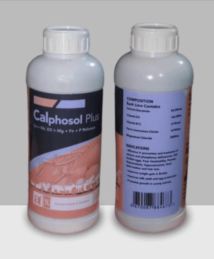 Calphosol Plus – Your Trusted Solution for Calcium and Phosphorus Deficiencies in Animals | 500ml | 1Ltr
