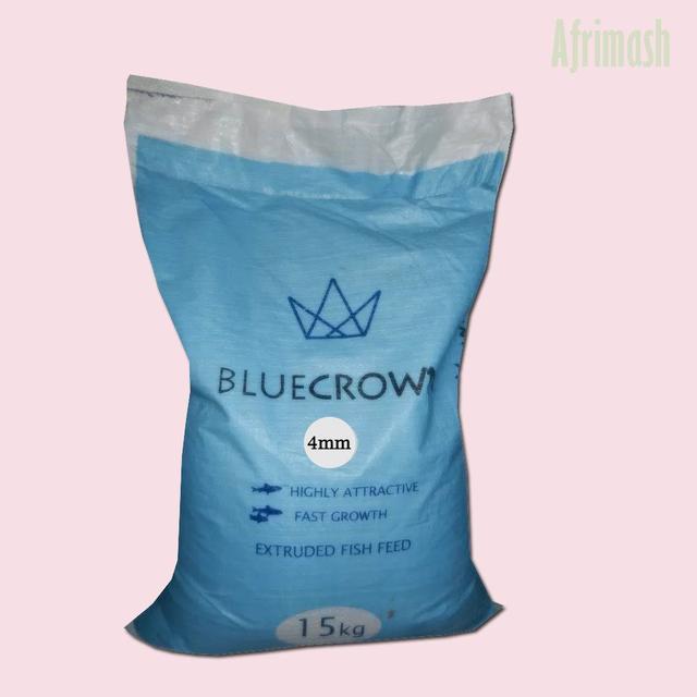 BlueCrown Extruded Fish Feed (2mm | 3mm | 4mm | 6mm | 9mm | 15kg) - 4mm