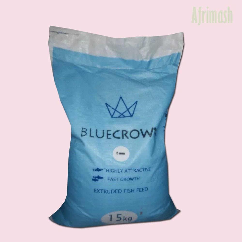 BlueCrown Extruded Fish Feed (2mm | 3mm | 4mm | 6mm | 9mm | 15kg) - 2mm