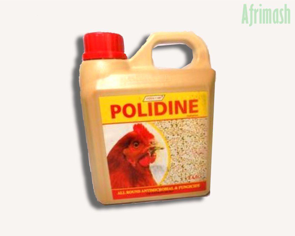 Polidine Disinfectant (Iodophor | Antimicrobial | Fungicide | 1 Liter | 4 Liter) - 1 litre
