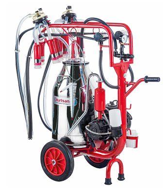 CYK Double Milking Machine (Mobile Type | Silicone Liner | DR04079 Model)