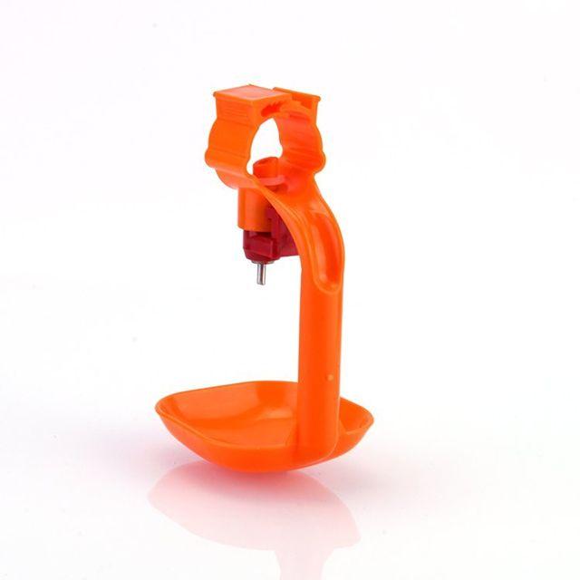 Nipple with Cup Drinker (Yellow/Red)