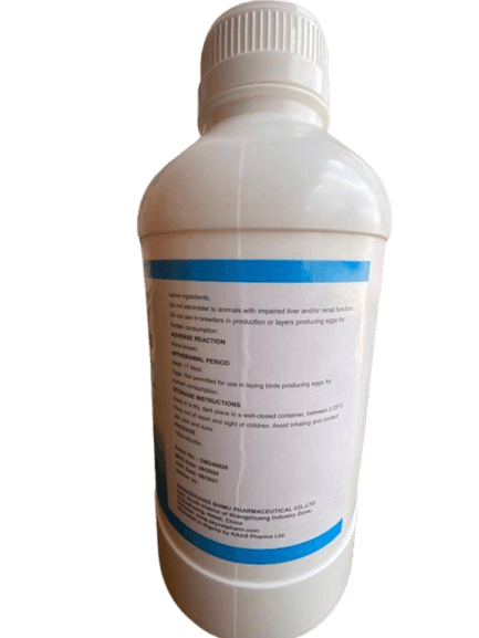 "KAAS-TOLTRA 250 | Effective Coccidiosis Treatment for Poultry & Turkeys – Toltrazuril 25mg Solution"