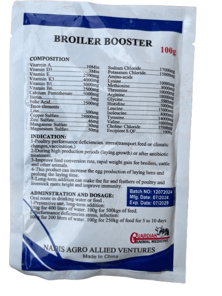 Nadis Agro-Allied Ventures Broiler Booster with Multivitamins and Calcium