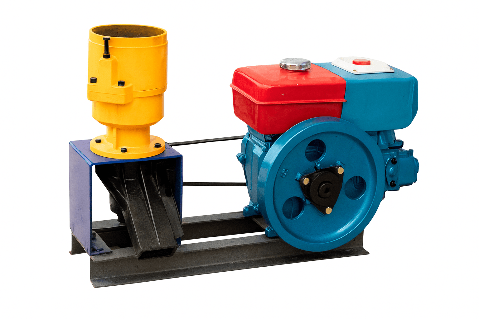 Pelletizing Machine with Diesel Engine – 150kg/hr - 200kg/hr