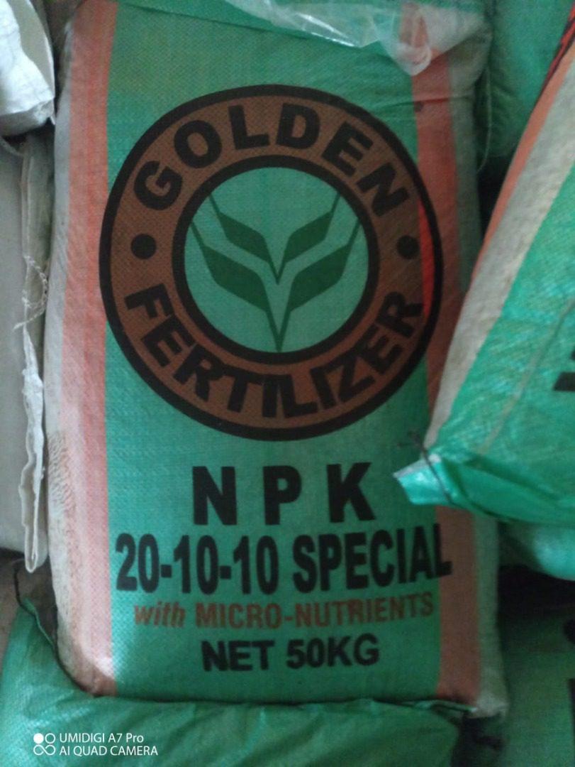 Golden Fertilizer(NPK 20:10:10) | Golden Grade A